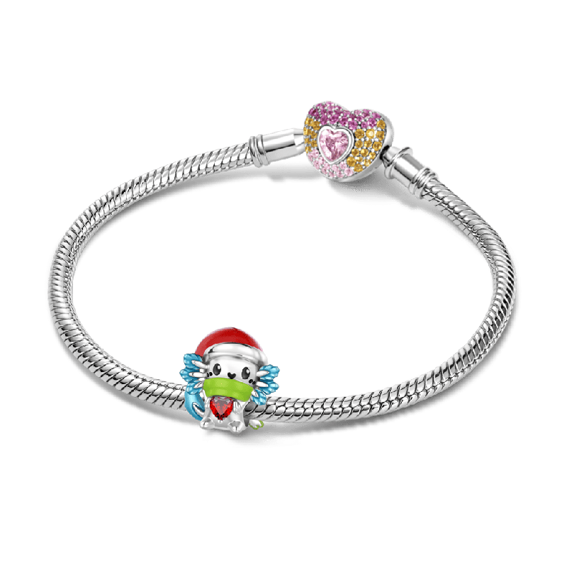 Christmas Salamander Charm