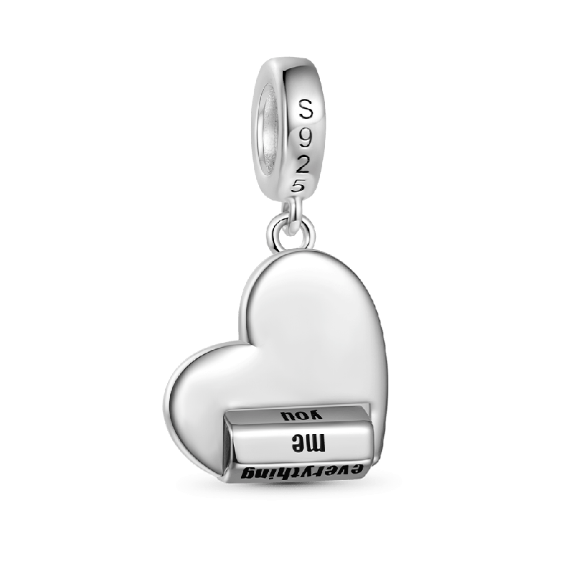 Rotating “LOVE” World Pendant