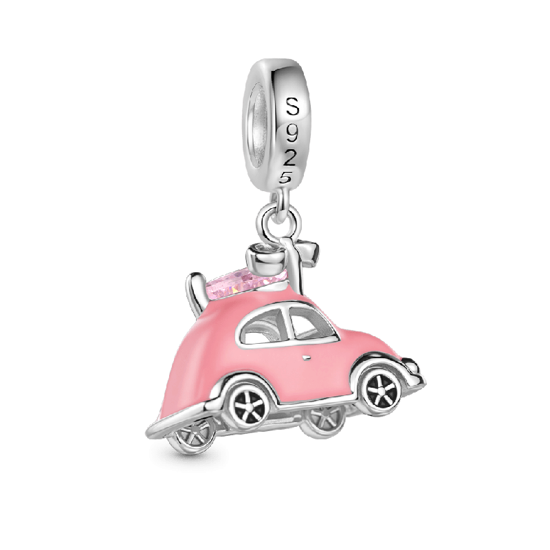 Pink Car Pendant