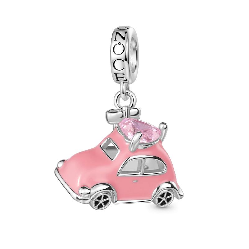 Pink Car Pendant