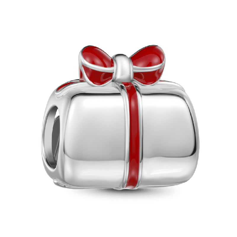 Cats Gift Box Charm