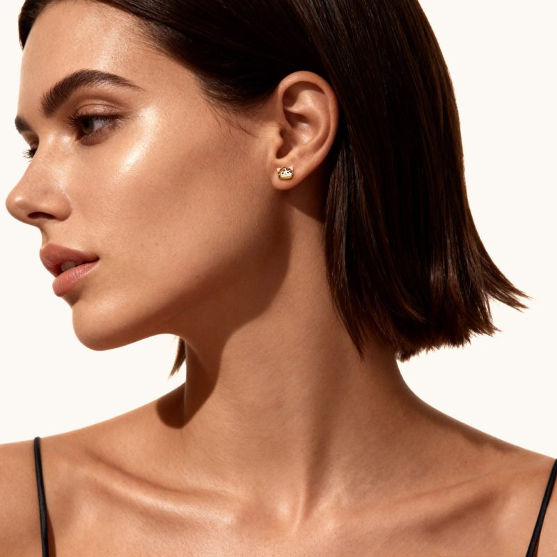 Cat Stud Earrings