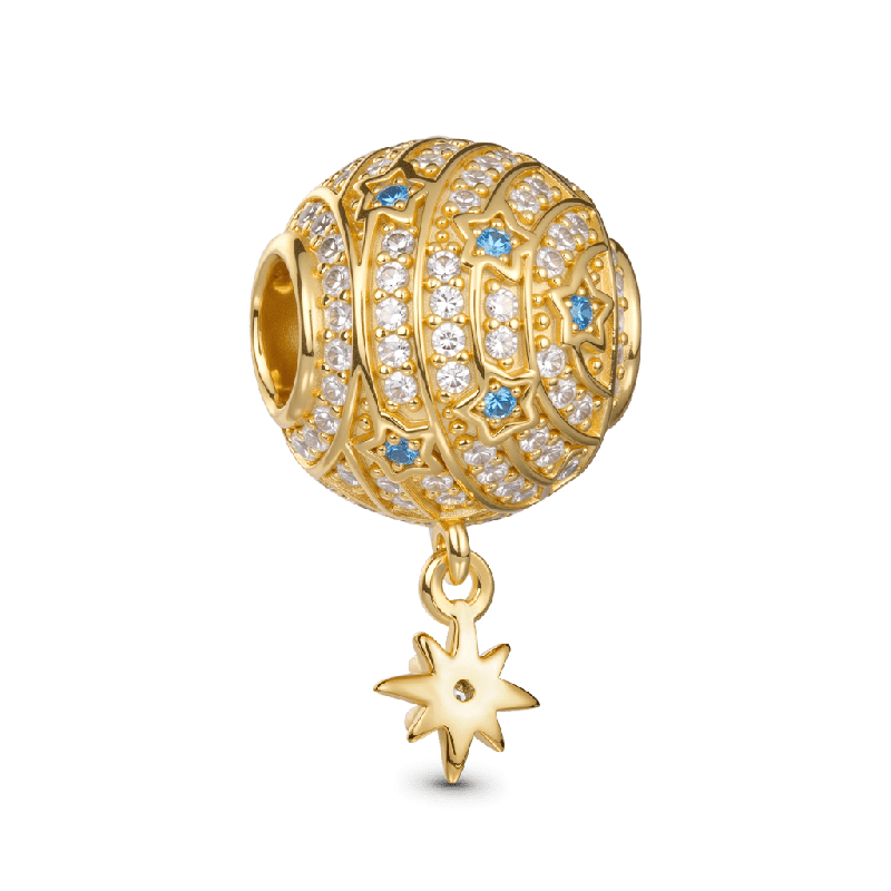 Starry Night Star Charm