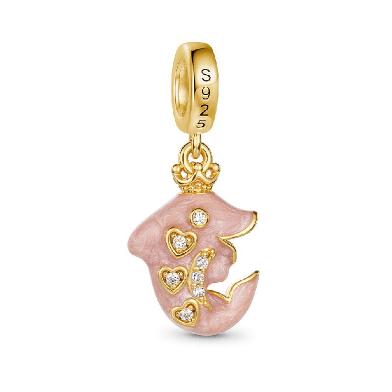 Playful Dolphin Pendant
