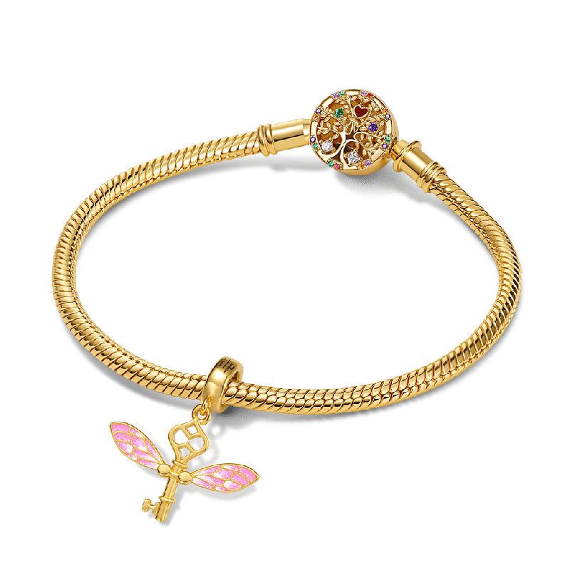 Winged Key Pendant
