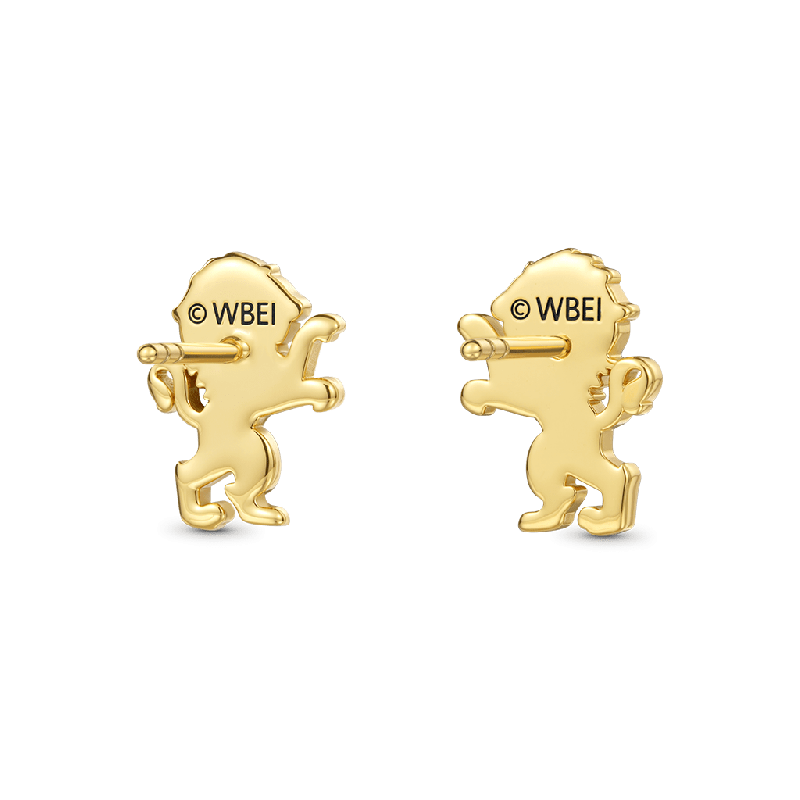 Gryffindor Lion Stud Earrings