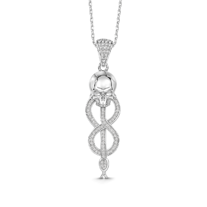 Morsmordre Skull Snake Symbol Necklace
