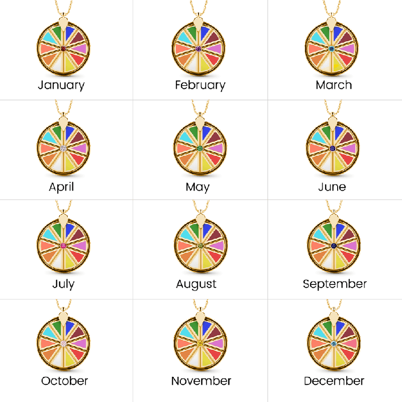 Color Wheel Necklace
