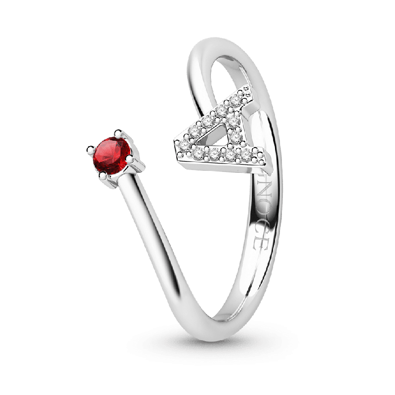 Custom Letter Ring
