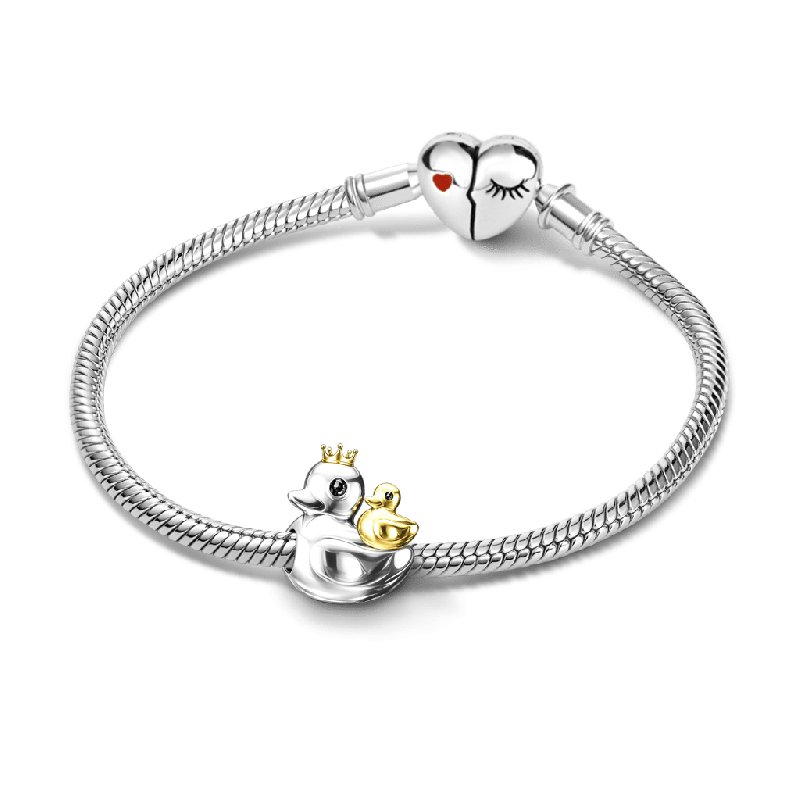 Little Yellow Duck Mother-Child Charm