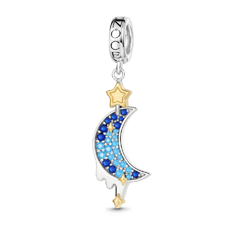 Moon & Star Charm