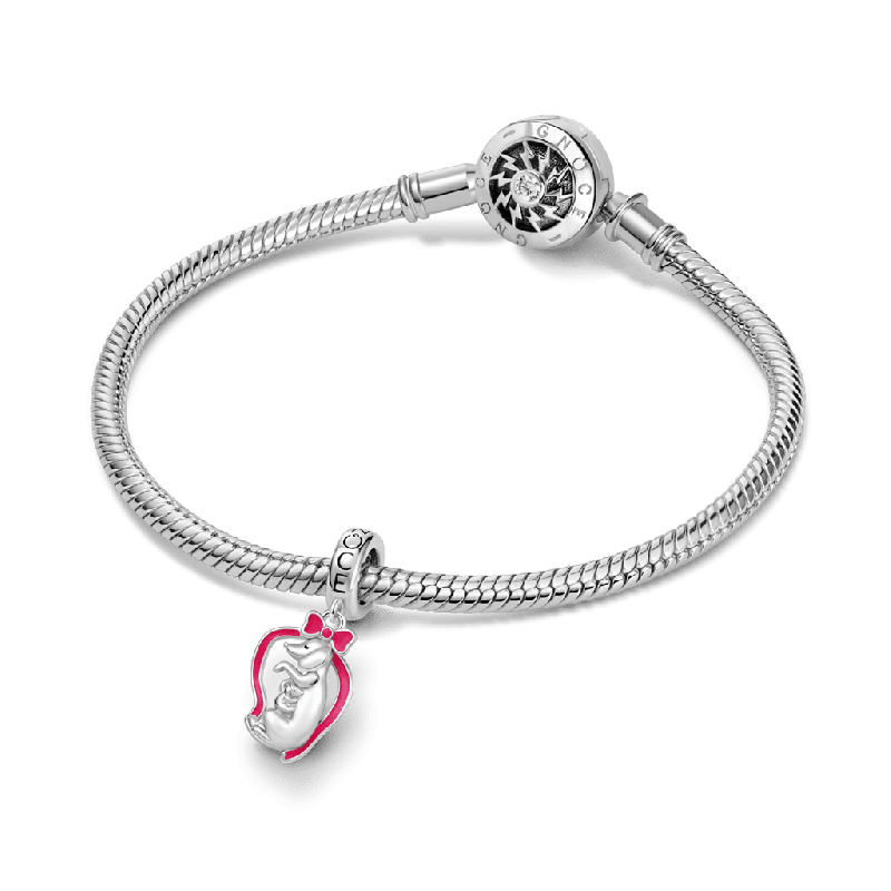 Mother Dog & Puppy Charm