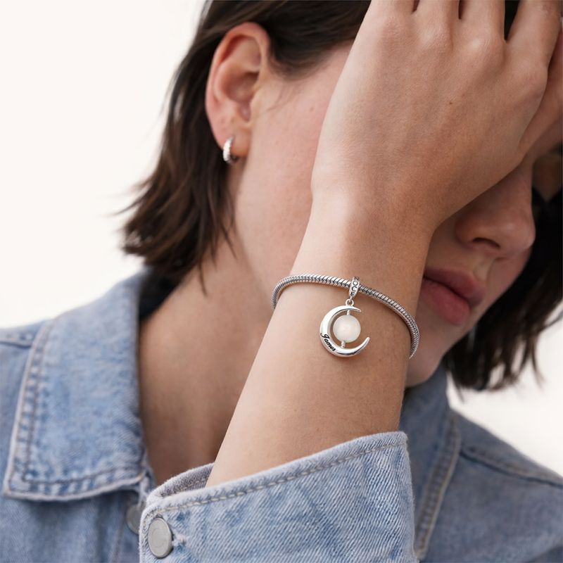 Moon Engravable Charm