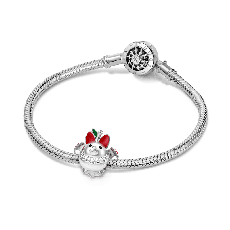 Apple Bat Charm