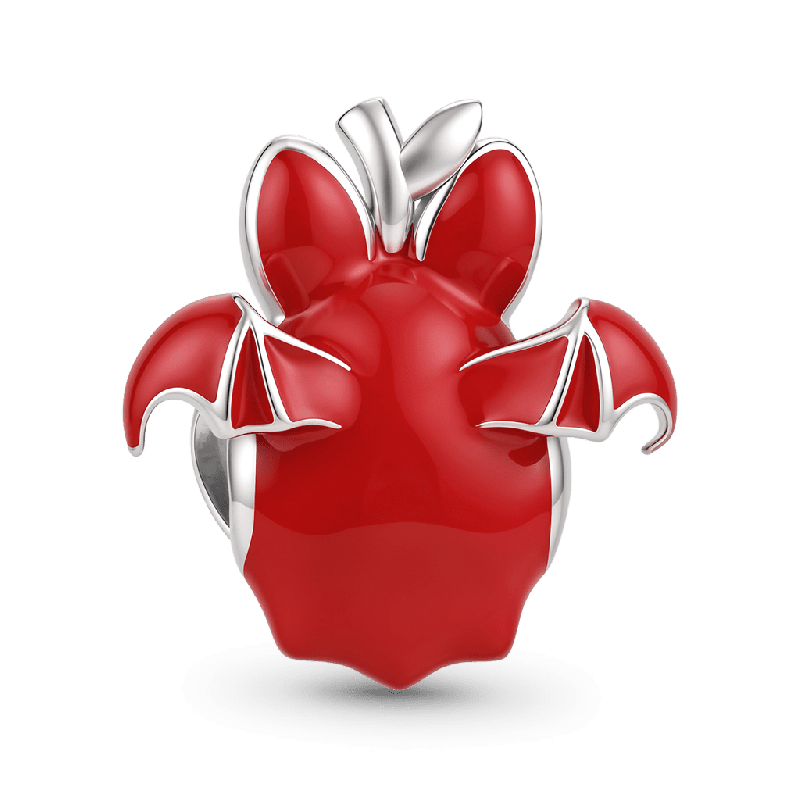 Apple Bat Charm