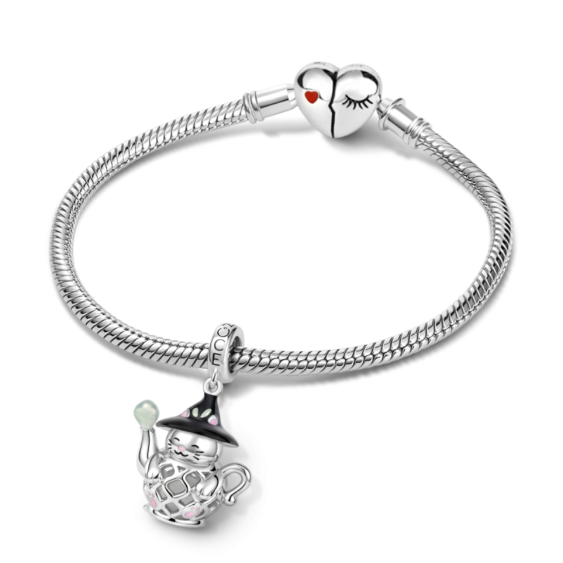 Cat Teapot LED Light Charm