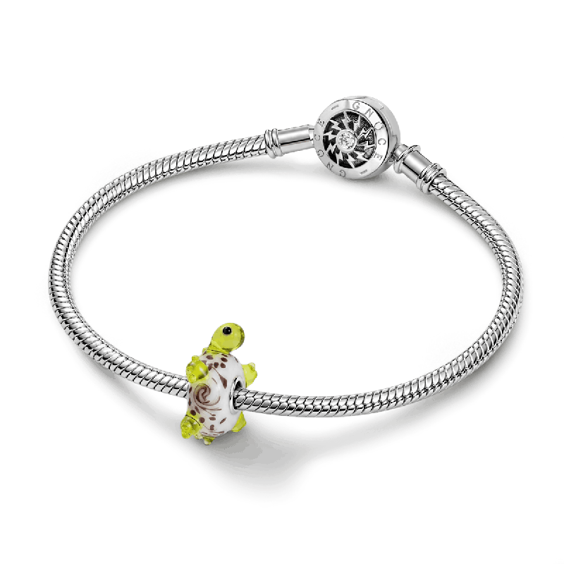 Turtle Murano Glass Charm