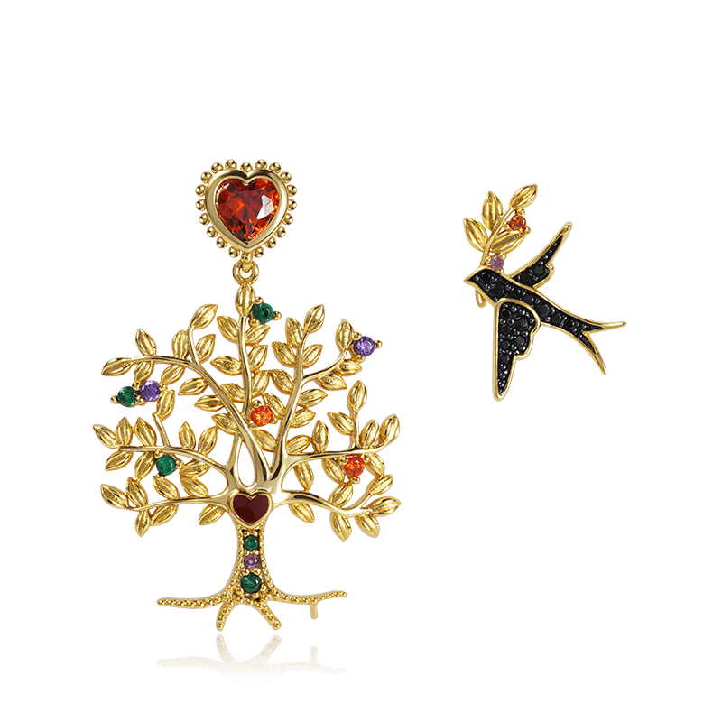Tree of Life Ear Studs