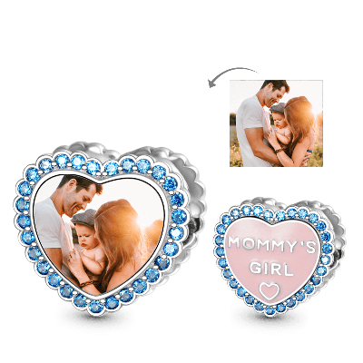 "Mommy's Girl" Photo Charm