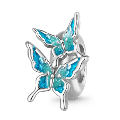 Blue Butterflies Stopper