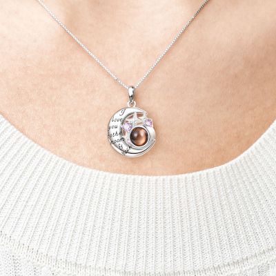 Projection I Love You Necklace