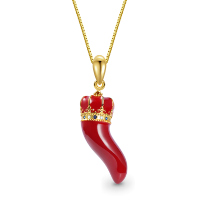 Lucky Horn Necklace