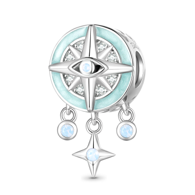 Star Compass Dreamcatcher Charm