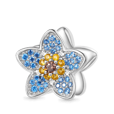 Forget-Me-Not Flower Charm