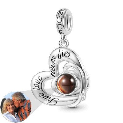Projection Love Forever Photo Pendant