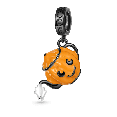 Pumpkin Coffee Pot Pendant