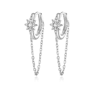 Six-Pointed Star Earrings