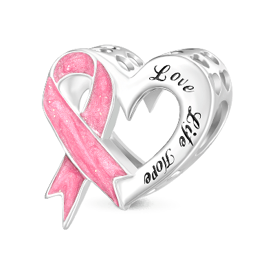 Breast Cancer Awareness Charm