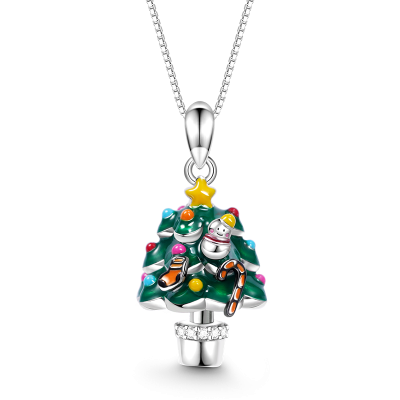Christmas Tree Necklace