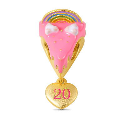 Rainbow Cake Charm