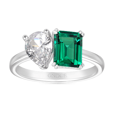Double Diamond Ring