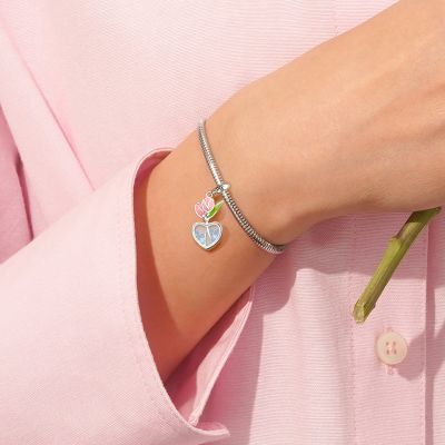 Tulip Heart Pendant