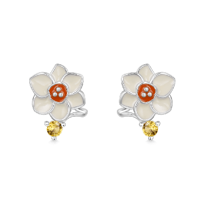 Narcissus Stud Earrings