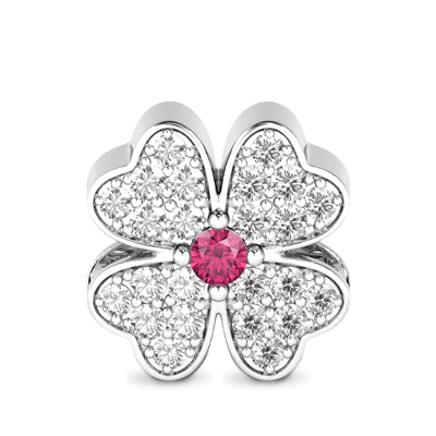 Four-Leaf Clover Charm