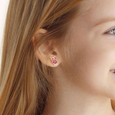 Owl Stud Earrings