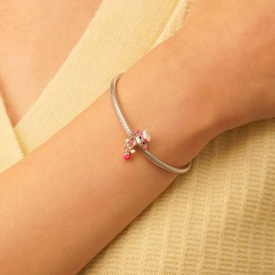 Strawberry Cow Charm