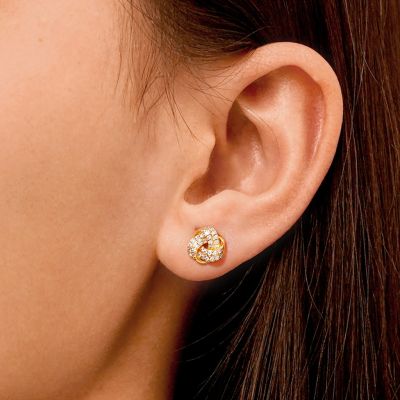 Love Knot Stud Earrings