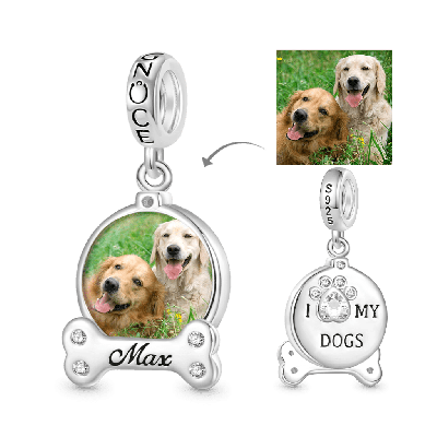 Pet Dog Photo Pendant