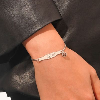 Projection Couples Memories Engravable Bracelet