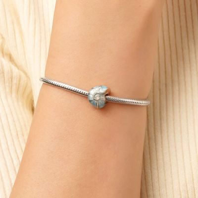Blue Conch Charm