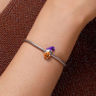 Halloween Gnome Pumpkin Charm