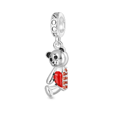 Broken Torn Bear Pendant