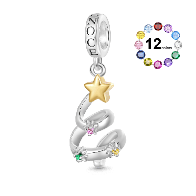 Lucky Star Christmas Tree Pendant