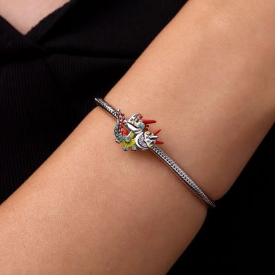 Hideous Zippleback Dragon Charm