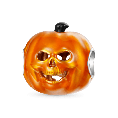 Horror Pumpkin Head Charm