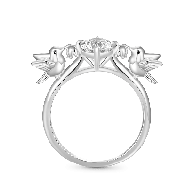 Hummingbird Embrace Ring